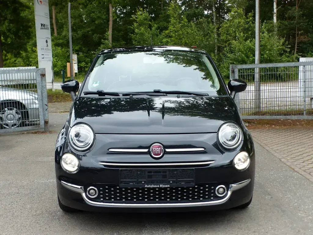 Gebraucht Fiat 500 Lounge 69 PS (50 kW) 2017 Schwarz Kleinwagen