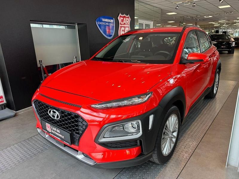 Tangerine comet / mic Gebraucht 2018 Hyundai Kona Trend SUV | 11.490 € (Fairer Preis) - Bild 1/4