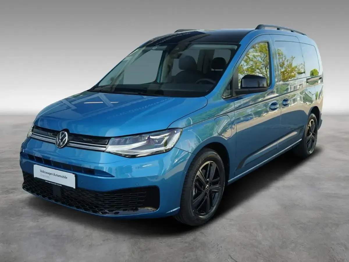 Gebraucht VW Caddy Maxi Edition 150 PS (110 kW) 2025 3k costa azul metallic Van / Kleinbus