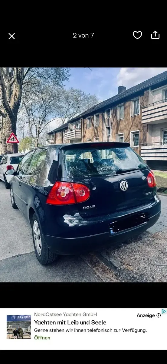 Gebraucht VW Golf V 115 PS (84 kW) 2003 Andere farben Kleinwagen