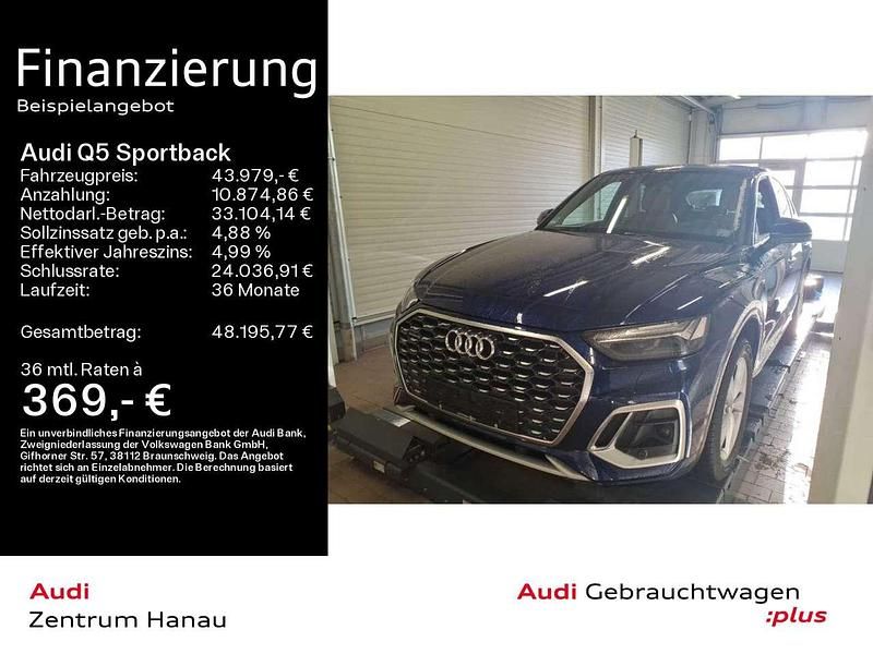 Navarrablau metallic Gebraucht 2022 Audi Q5 S-Line SUV | 43.979 € (Fairer Preis) - Bild 1/4
