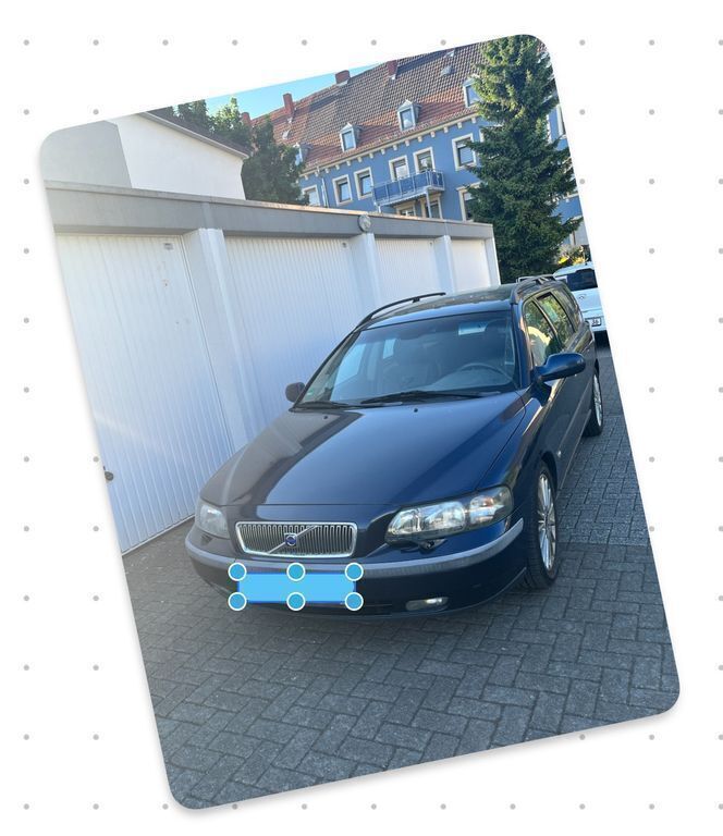 Blau Gebraucht 2002 Volvo V70 Kombi | 750 € (Fairer Preis) - Bild 1/4