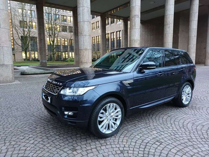 Blau Gebraucht 2014 Land Rover Range Rover Sport HSE SUV | 14.700 € - Bild 1/4