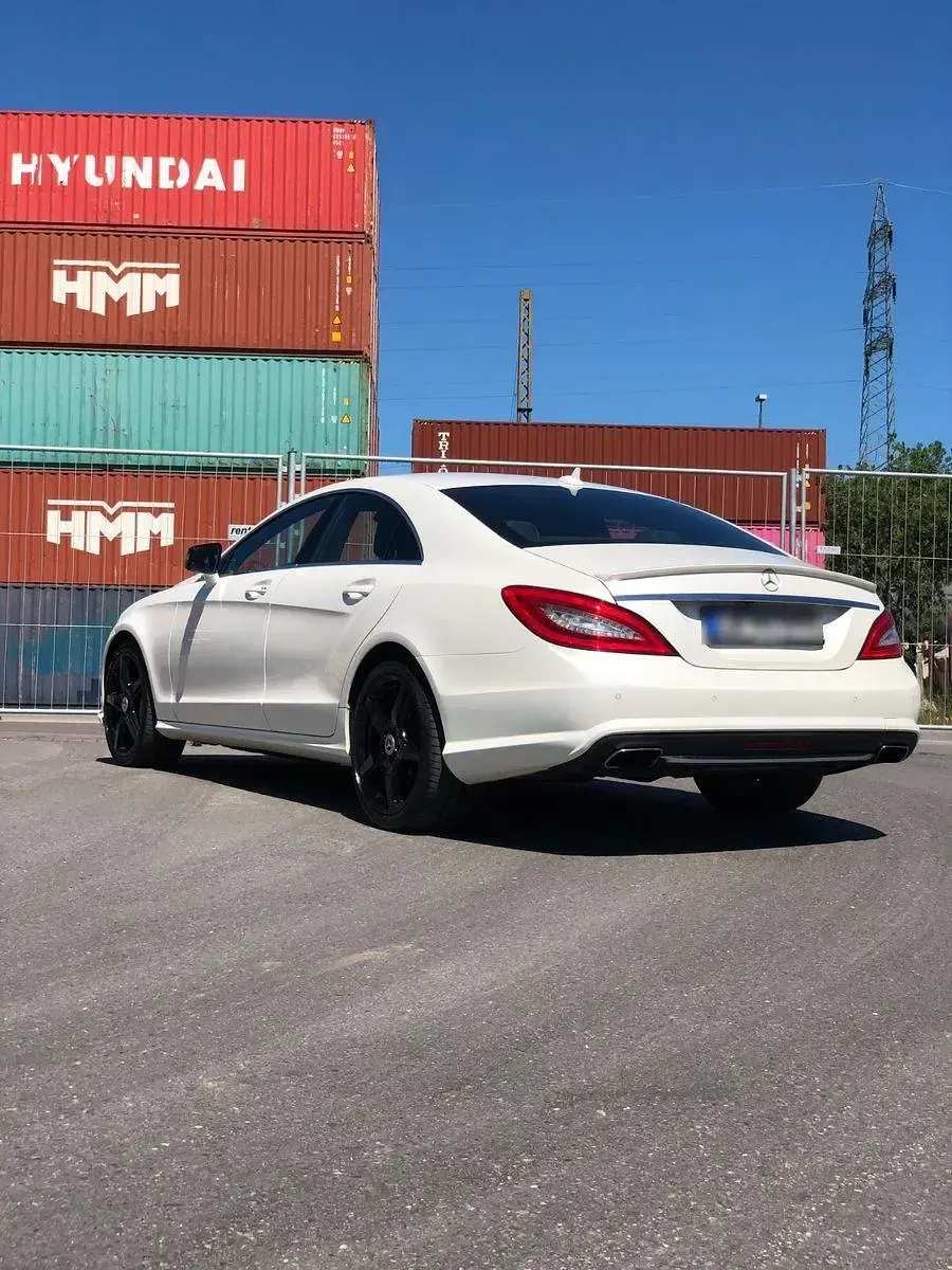 Gebraucht Mercedes CLS350 AMG line 300 PS (220 kW) 2013 Weiß Coupé