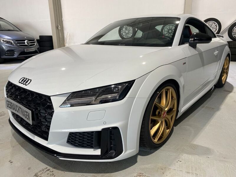 Weiß Gebraucht 2023 Audi TT S-Line Coupé | 49.000 € - Bild 1/4