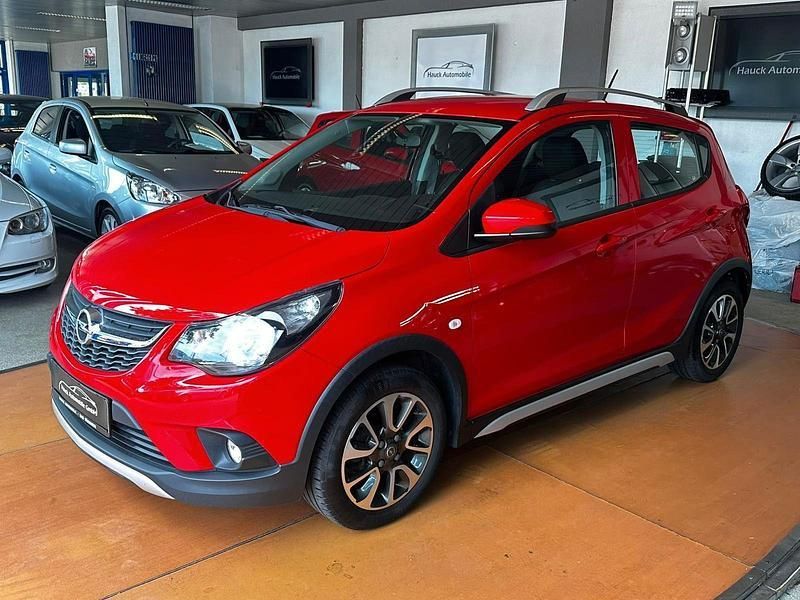 Red metallic Gebraucht 2017 Opel Karl Rocks Kleinwagen | 8.590 € (Fairer Preis) - Bild 1/3