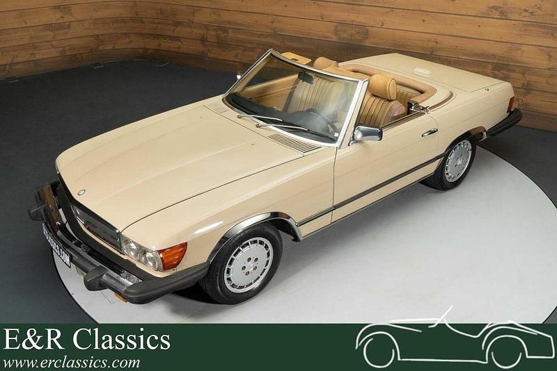Beige Gebraucht 1983 Mercedes SL380 Cabrio | 29.950 € - Bild 1/4