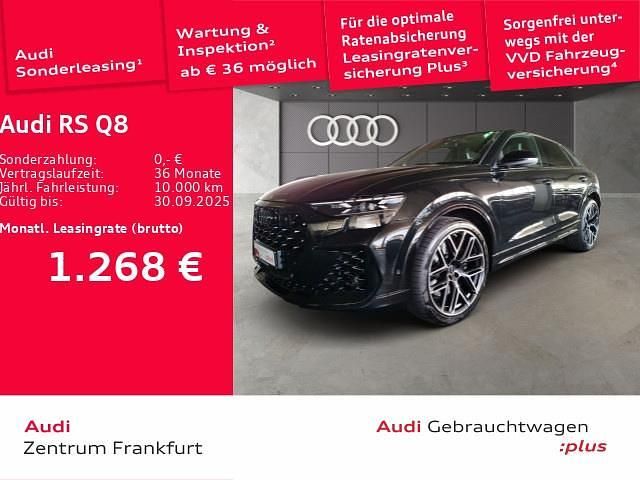 Mythosschwarz metallic Gebraucht 2024 Audi RS Q8 Ambiente SUV | 134.460 € - Bild 1/2