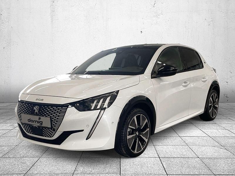 Perlmutt weiss sonderlack Gebraucht 2021 Peugeot e-208 GT Kleinwagen | 14.890 € (Fairer Preis) - Bild 1/4