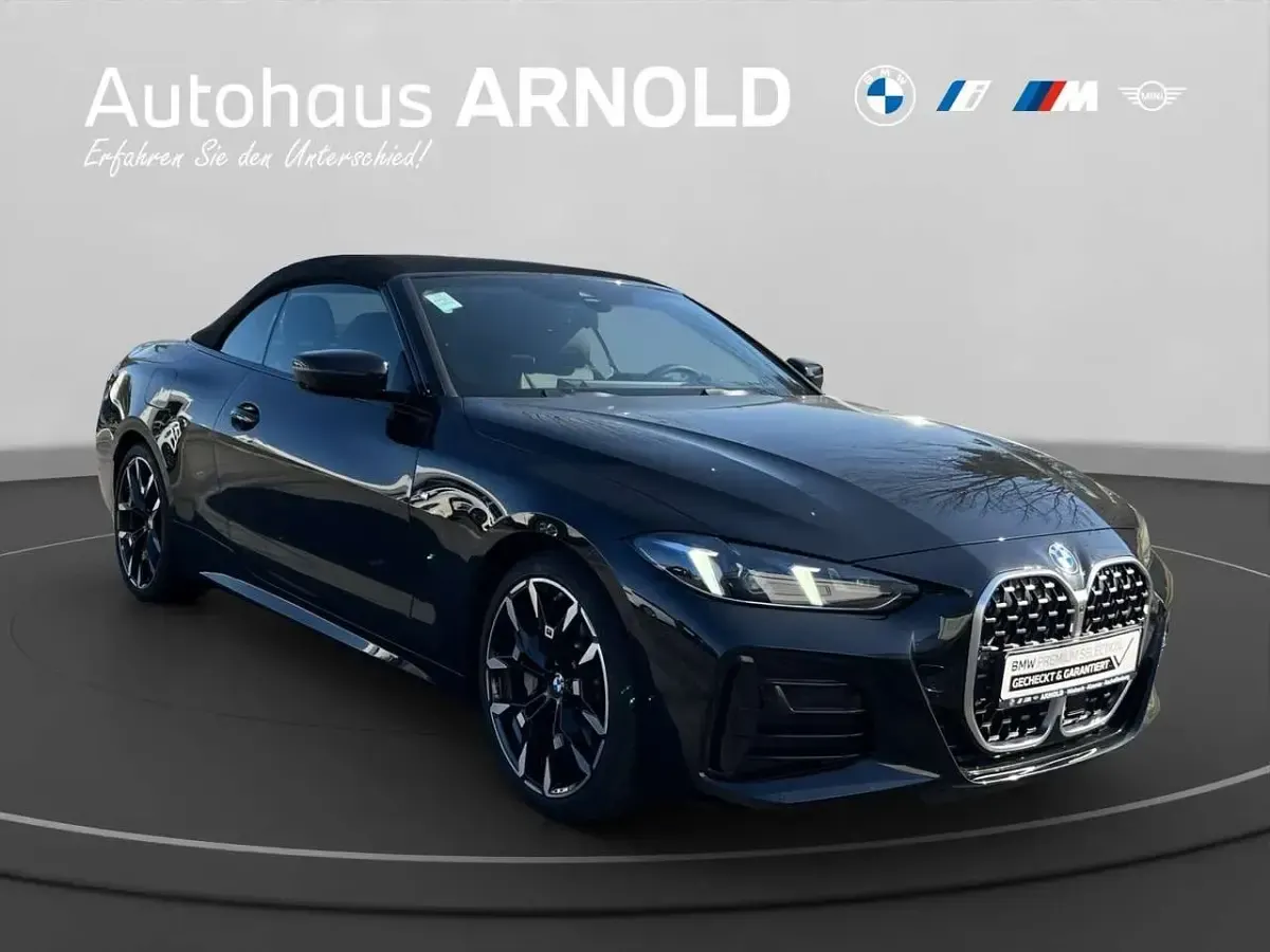 Gebraucht BMW 430 Cabriolet M Sport 245 PS (180 kW) 2025 Schwarz Cabrio