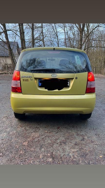 Gebraucht Kia Picanto LX 65 PS (47 kW) 2005 Gelb Kleinwagen