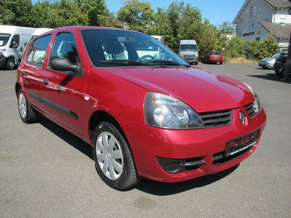 Gebraucht Renault Clio II Campus 58 PS (42 kW) 2009 Rot Limousine