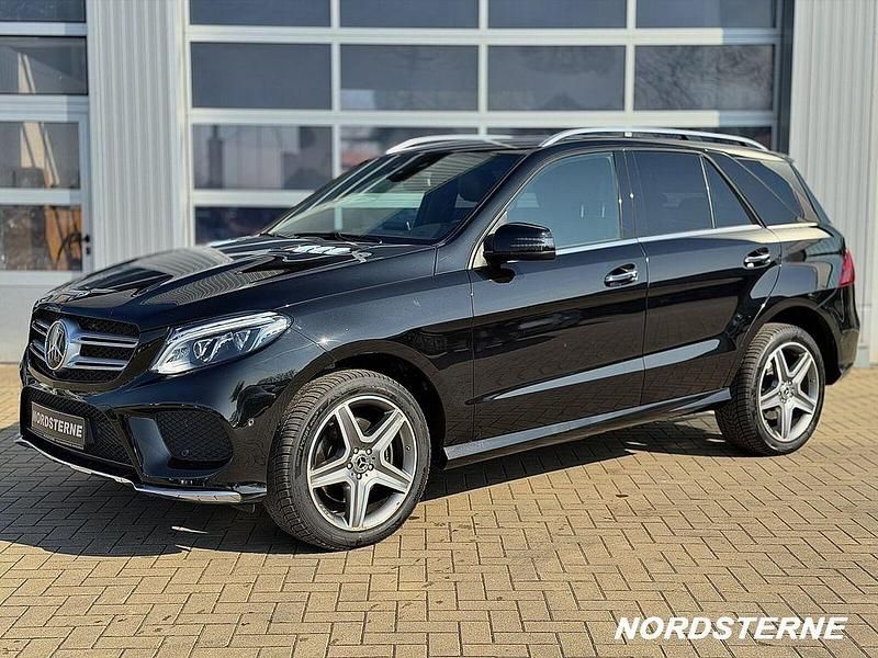 Gebraucht Mercedes GLE350 AMG line 258 PS (189 kW) 2017 Obsidianschwarz  lack SUV