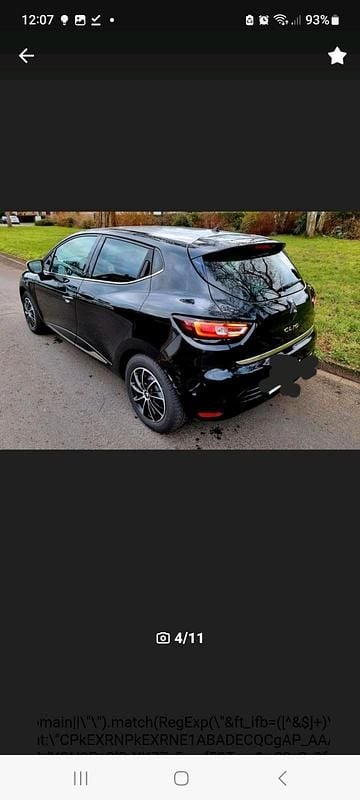 Gebraucht Renault Clio IV Intens 118 PS (86 kW) 2017 Schwarz Kleinwagen