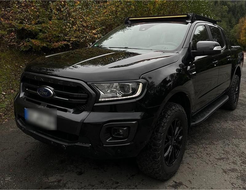 Schwarz Gebraucht 2021 Ford Ranger Wildtrack Abholung | 31.400 € (Fairer Preis) - Bild 1/4