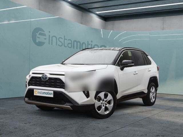 Weiß Gebraucht 2023 Toyota RAV4 Hybrid Style SUV | 44.583 € (Teuer) - Bild 1/2