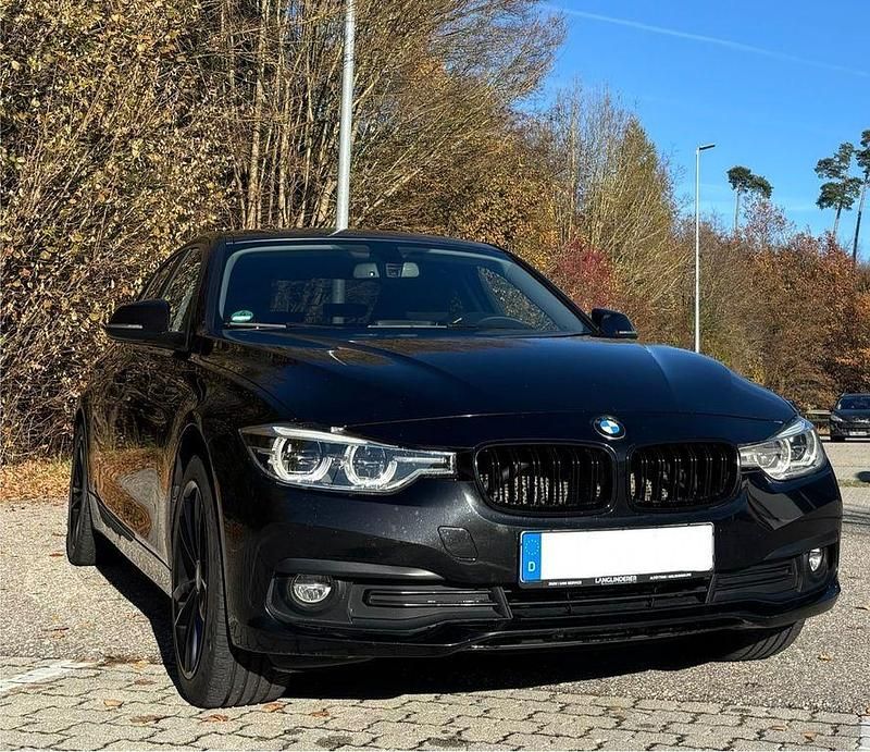 Schwarz Gebraucht 2016 BMW 320 Sport Line Limousine | 12.899 € (Fairer Preis) - Bild 1/4