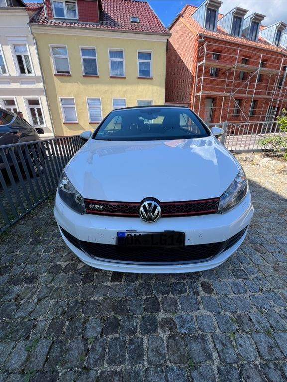 Gebraucht VW Golf Cabriolet GTI 211 PS (155 kW) 2013 Weiß Cabrio