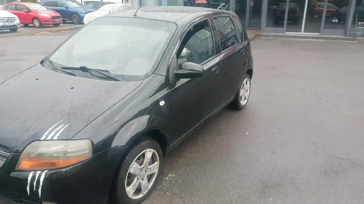 Gebraucht Chevrolet Kalos 72 PS (52 kW) 2007 Schwarz Kleinwagen