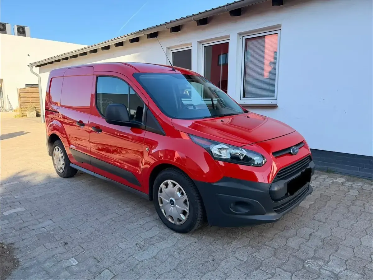 Gebraucht Ford Transit Custom 75 PS (55 kW) 2018 Rot Van / Kleinbus