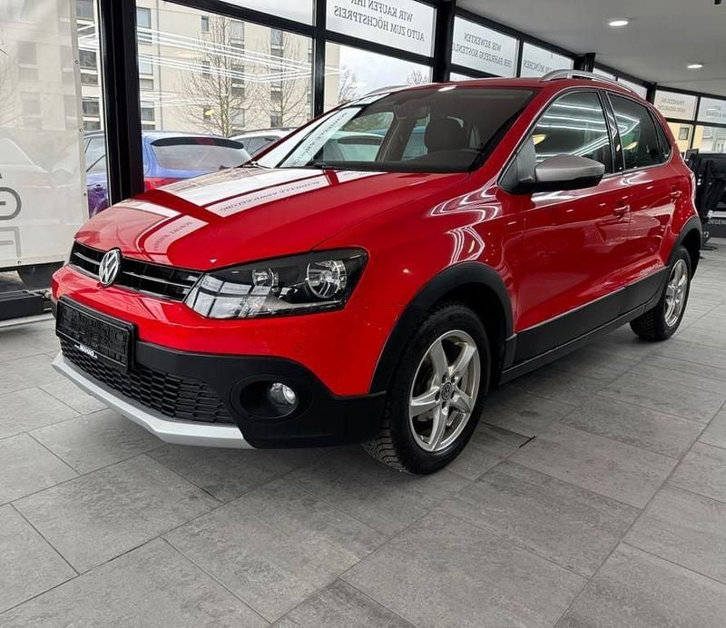 Gebraucht VW Polo Cross 90 PS (66 kW) 2015 Rot Kleinwagen