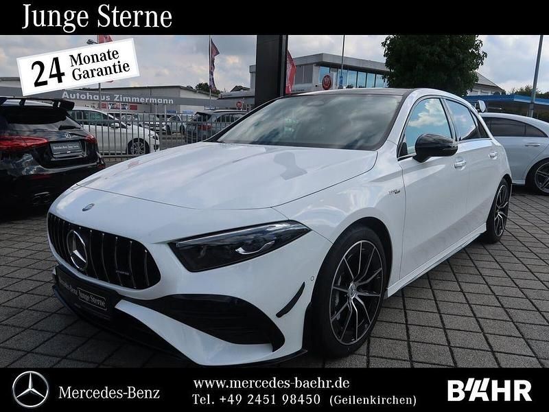 Unilack polarweiß Gebraucht 2024 Mercedes A35 AMG AMG Limousine | 47.950 € (Fairer Preis) - Bild 1/4