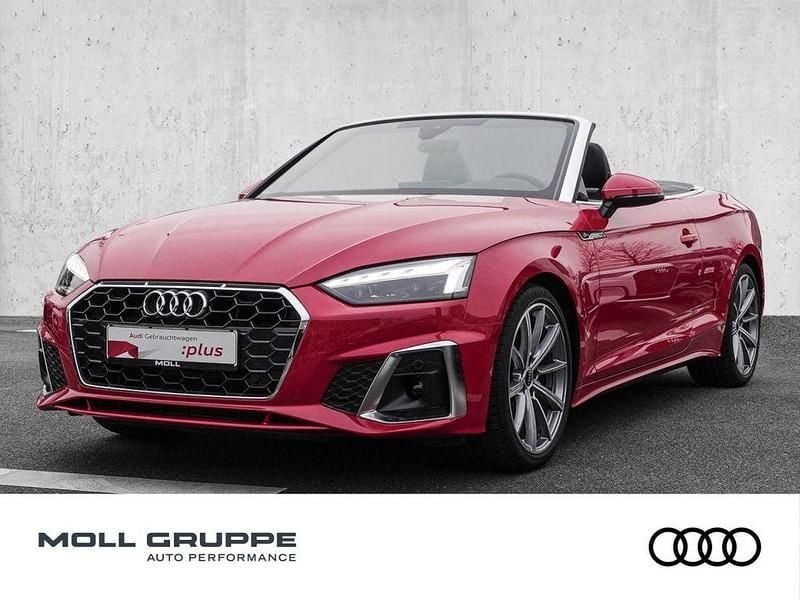 Schwarz Gebraucht 2024 Audi A5 Cabriolet S-Line Cabrio | 48.980 € (Etwas zu teuer) - Bild 1/3