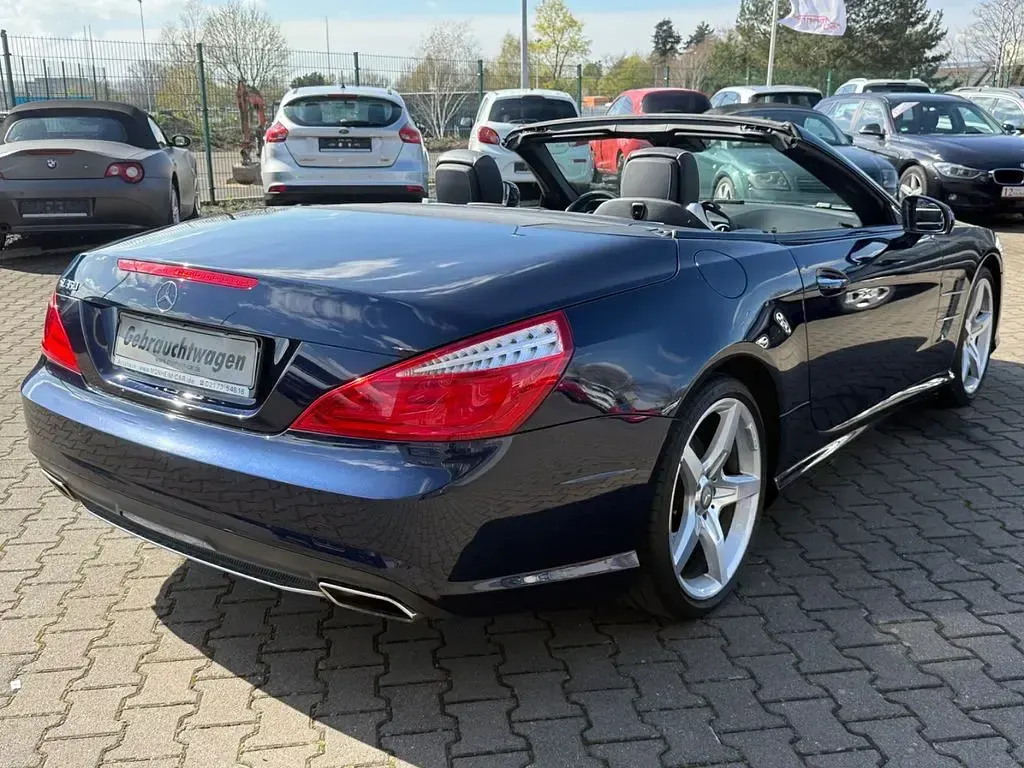 Gebraucht Mercedes SL350 306 PS (225 kW) 2014 Blau Cabrio