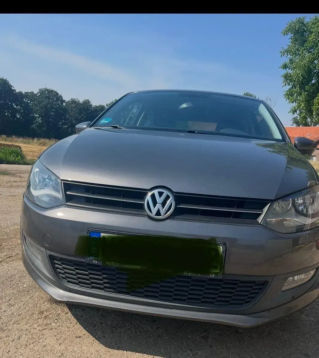 Gebraucht VW Polo Team 86 PS (63 kW) 2010 Grau Kleinwagen