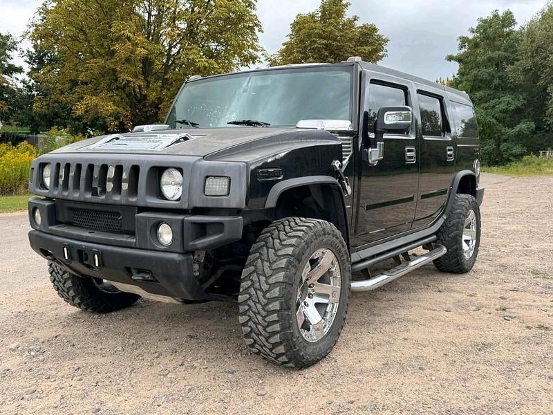 Schwarz Gebraucht 2006 Hummer H2 SUV | 13.950 € - Bild 1/4