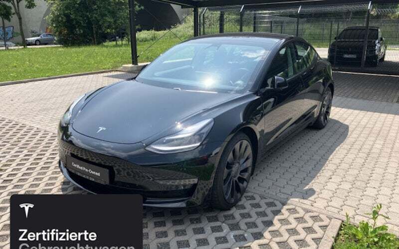 Schwarz Gebraucht 2020 Tesla Model 3 Performance Limousine | 30.900 € (Fairer Preis) - Bild 1/4