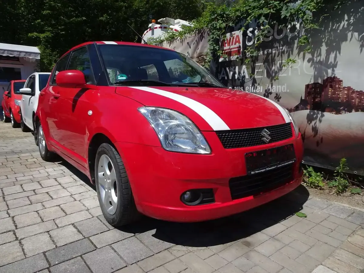 Gebraucht Suzuki Swift Comfort 102 PS (75 kW) 2007 Dunkel rot Kleinwagen