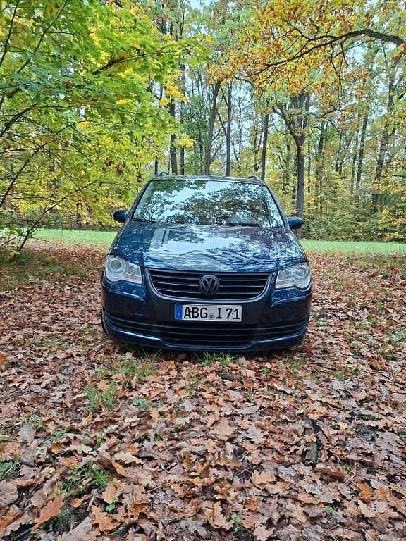 Gebraucht VW Touran United 140 PS (102 kW) 2008 Schwarz Van / Kleinbus