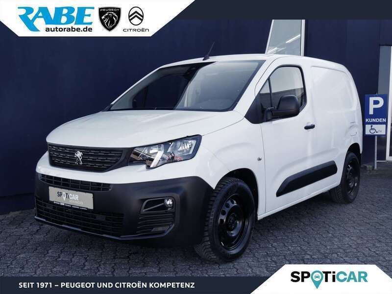Weiß Gebraucht 2020 Peugeot Partner Premium Van / Kleinbus | 16.660 € (Etwas zu teuer) - Bild 1/4