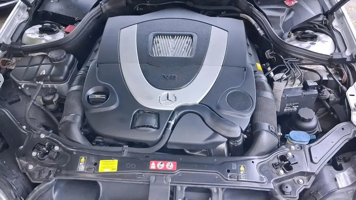 Gebraucht Mercedes CLK500 388 PS (285 kW) 2007 Silber Coupé