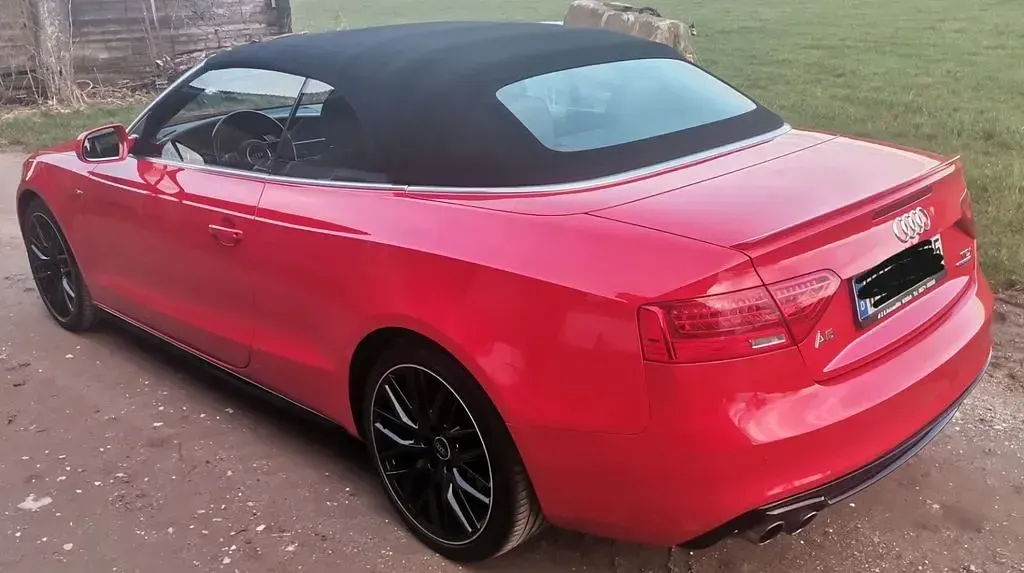 Gebraucht Audi A5 Cabriolet S-Line 190 PS (139 kW) 2016 Rot Cabrio