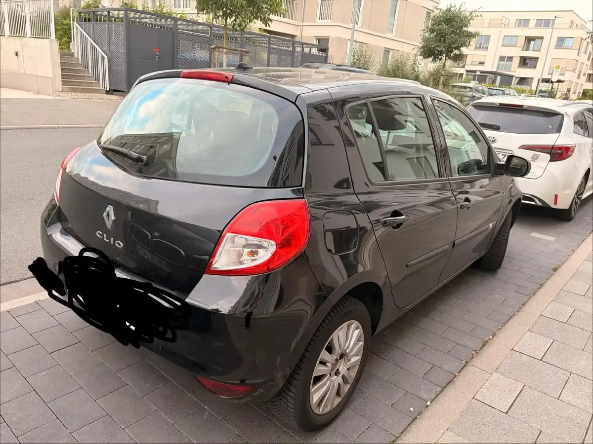 Gebraucht Renault Clio 2012 Schwarz Kleinwagen