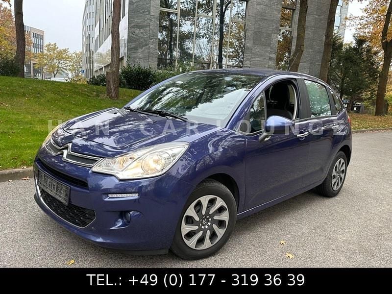 Gebraucht Citroën C3 Tendance 92 PS (67 kW) 2014 Blau Kleinwagen