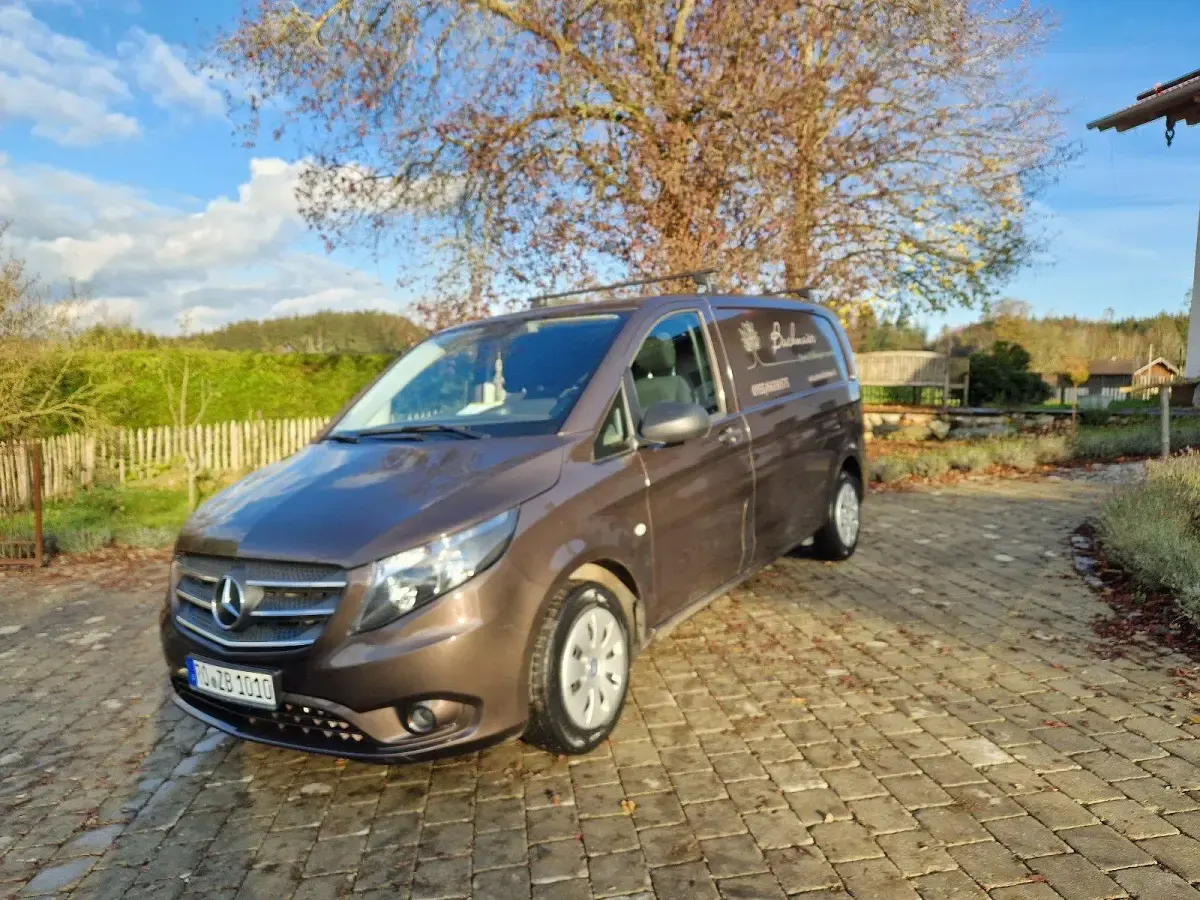 Gebraucht Mercedes Vito 116 PS (85 kW) 2016 Braun Van
