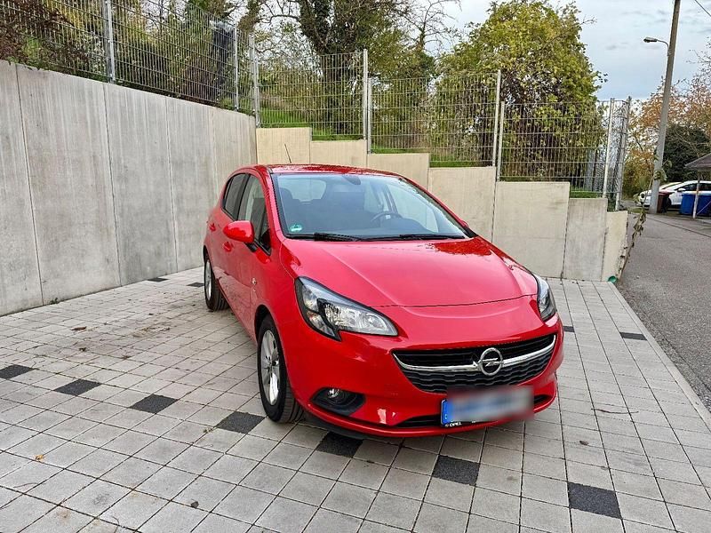 Rot Gebraucht 2016 Opel Corsa Kleinwagen | 6.599 € (Guter Preis) - Bild 1/4