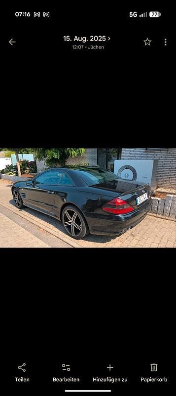 Gebraucht Mercedes SL500 AMG 306 PS (225 kW) 2004 Cabrio