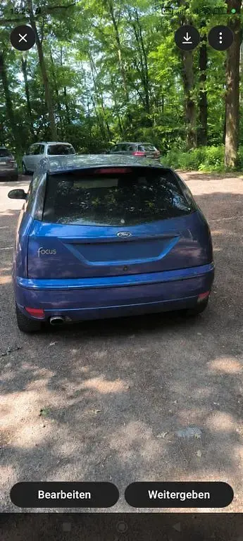Gebraucht Ford Focus ST 173 PS (127 kW) 2004 Blau Coupé