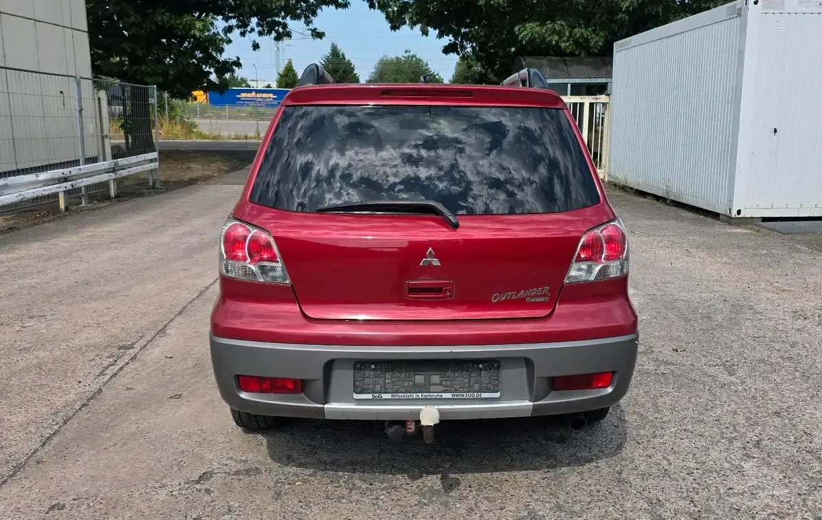 Gebraucht Mitsubishi Outlander 136 PS (100 kW) 2003 Rot SUV