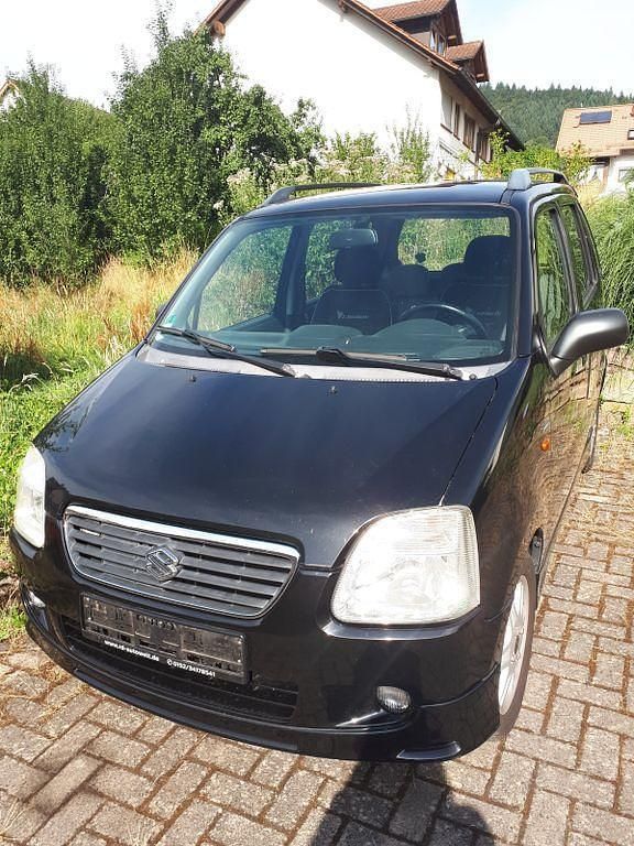 Schwarz Gebraucht 2003 Suzuki Wagon R+ Limited Kombi | 1.300 € (Fairer Preis) - Bild 1/4