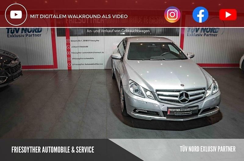 Silber Gebraucht 2010 Mercedes E350 Coupé | 10.990 € (Guter Preis) - Bild 1/4