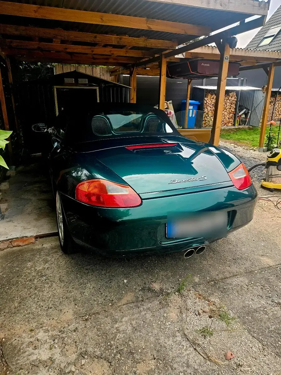 Gebraucht Porsche Boxster S 252 PS (185 kW) 1999 Grün Cabrio