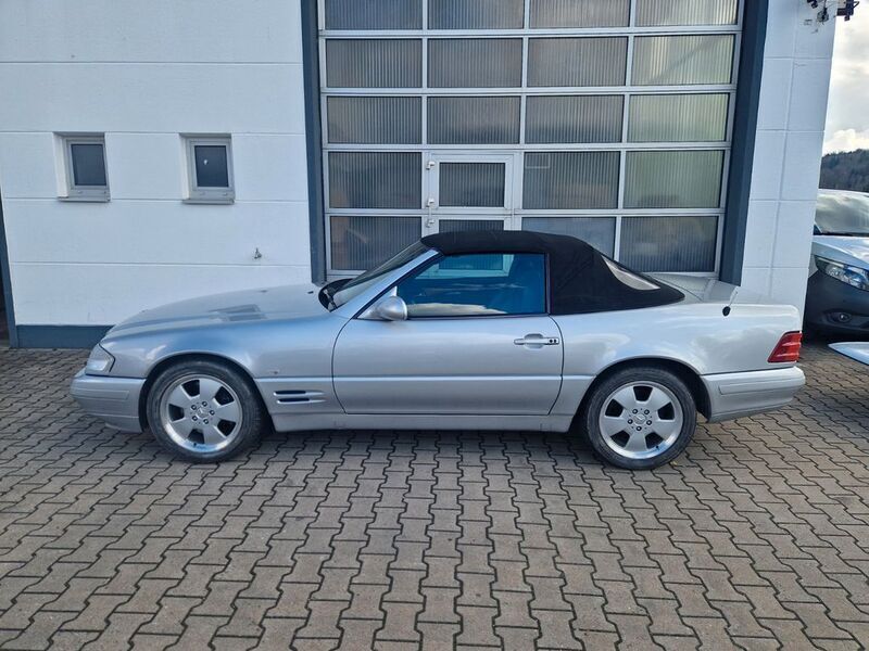 Gebraucht Mercedes SL320 224 PS (164 kW) 2001 Silber (metallic) Cabrio