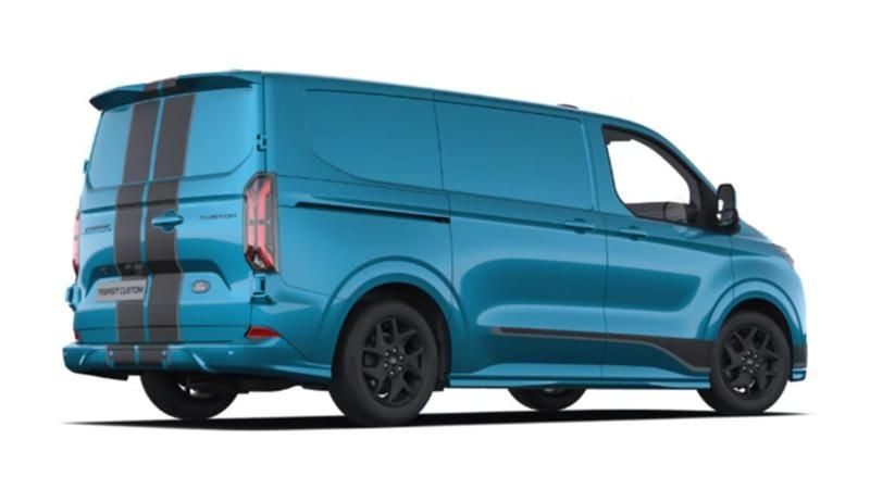 Neu Ford Transit Sport 160 kW (218 PS) 2026 Digital aqua blue metallic Van / Kleinbus