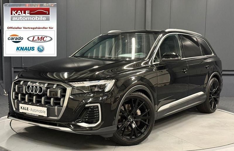 Schwarz Gebraucht 2024 Audi Q7 S-Line SUV | 79.970 € (Etwas zu teuer) - Bild 1/4