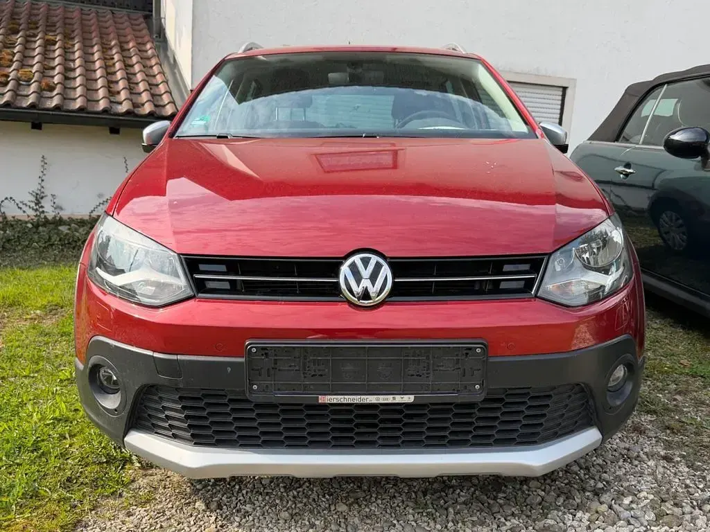 Gebraucht VW Polo Cross 110 PS (80 kW) 2016 Rot Kleinwagen